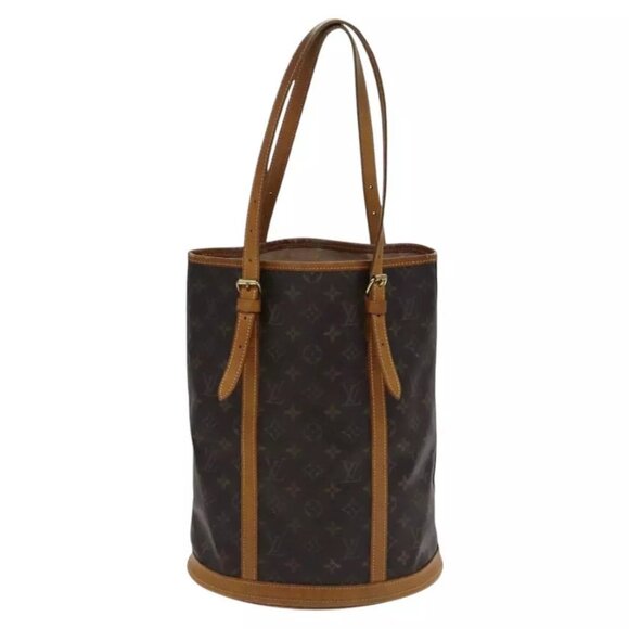 LOUIS VUITTON Monogram Bucket GM Shoulder Bag M42236 LV Auth 114773 - Picture 2 of 16